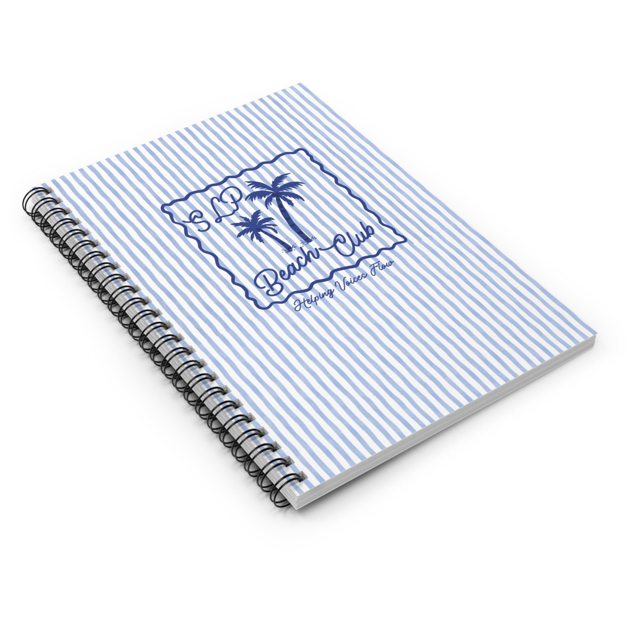 Beach Club-Spiral Notebook