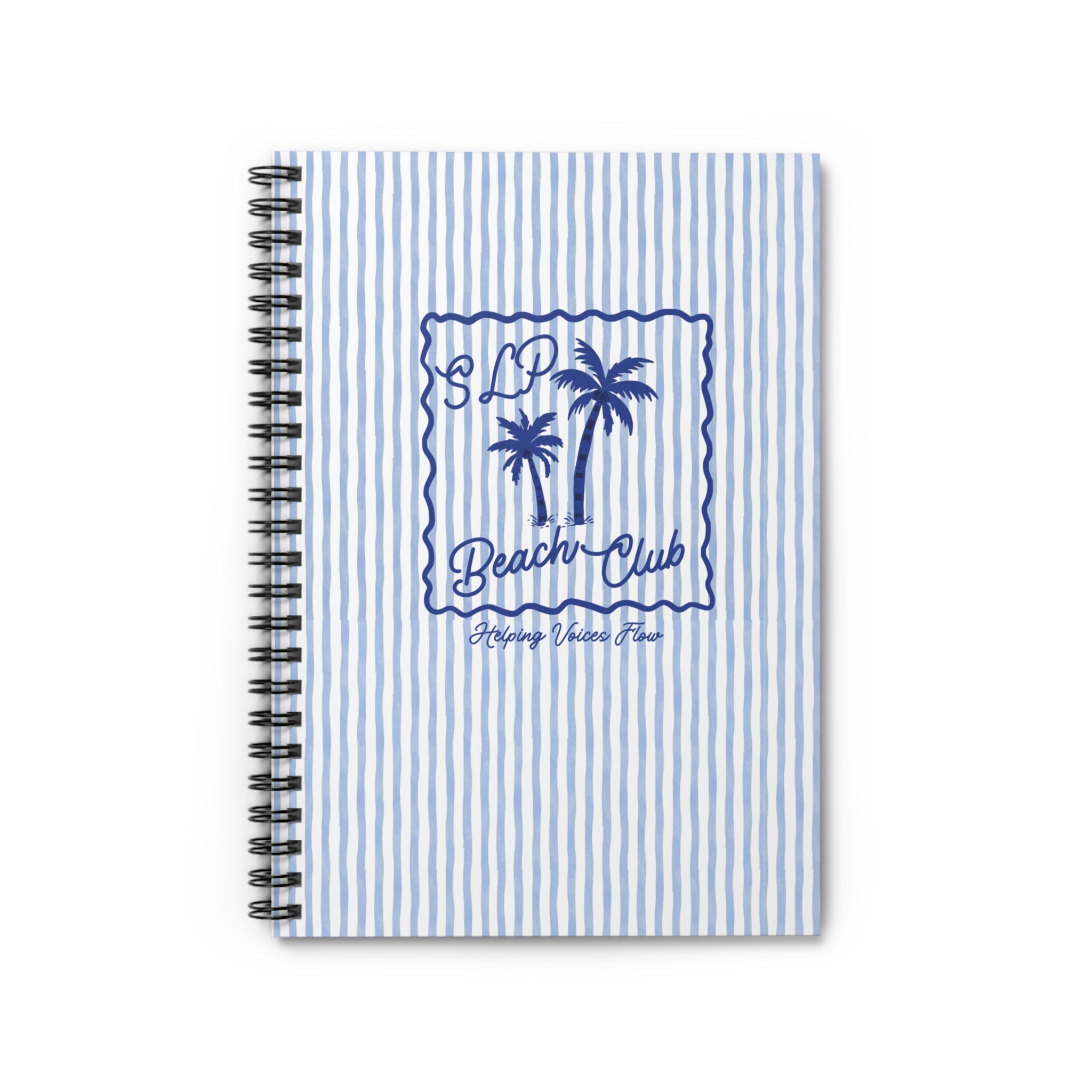 Beach Club-Spiral Notebook