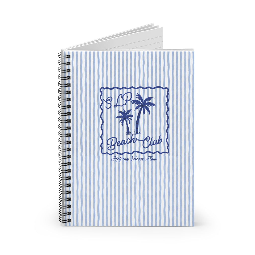 Beach Club-Spiral Notebook